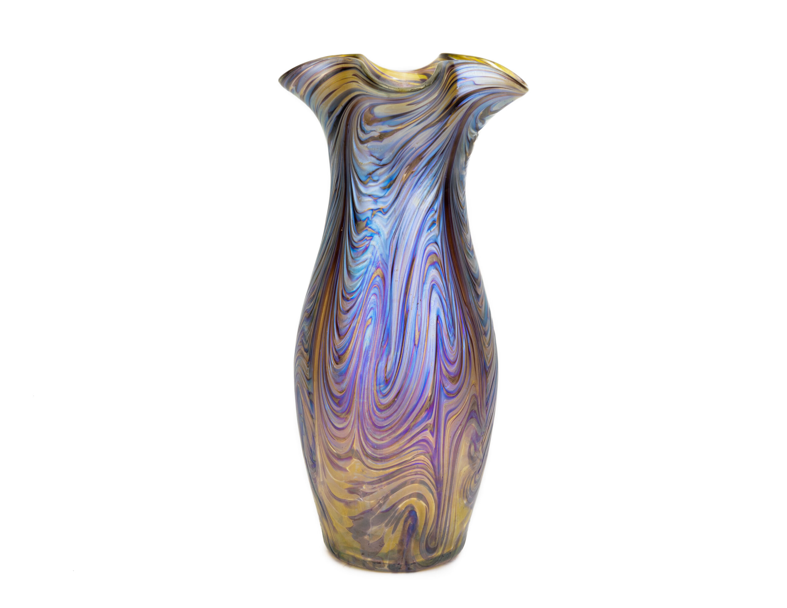 Wilhelm-Kralik-Sohne-Corrugated-Vase-jugendstil-first-1-van-1