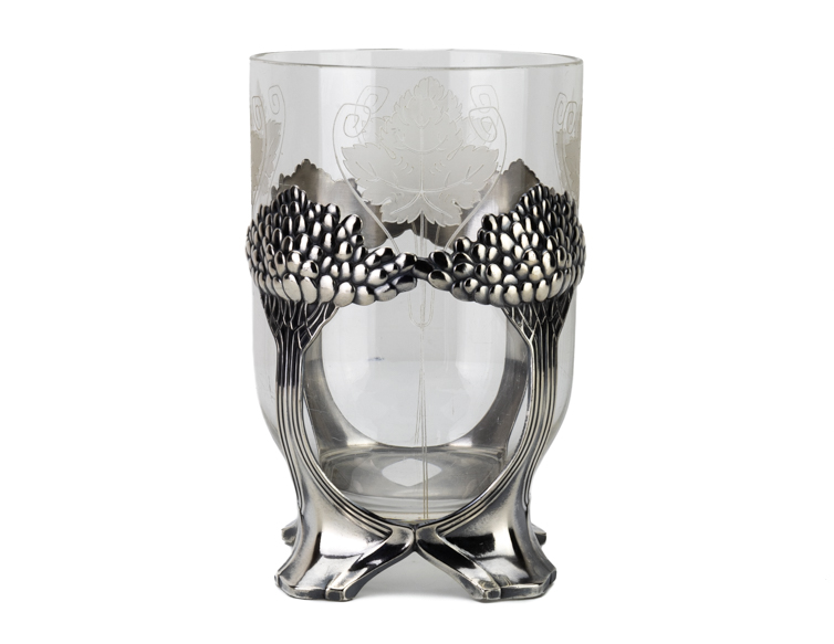 Orivit grape glass jugendstil_