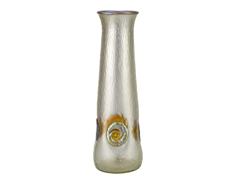 Johann Loetz Witwe Nautilus vase Lobmyer Vienna First-1