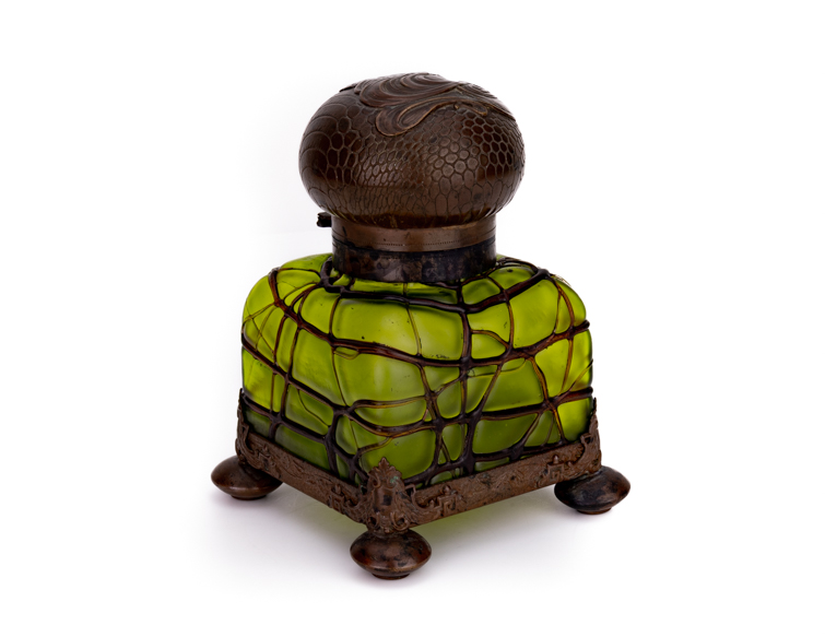 Pallme König Elisabeth hutte art nouveau jugendstil inkwell first-1