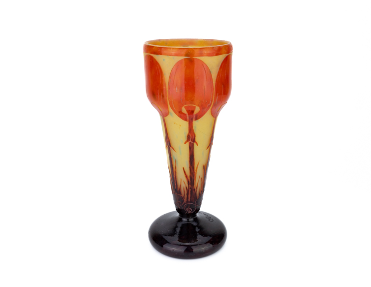 Le Verre Francais Charles Schneider Coprin vase first2-5586