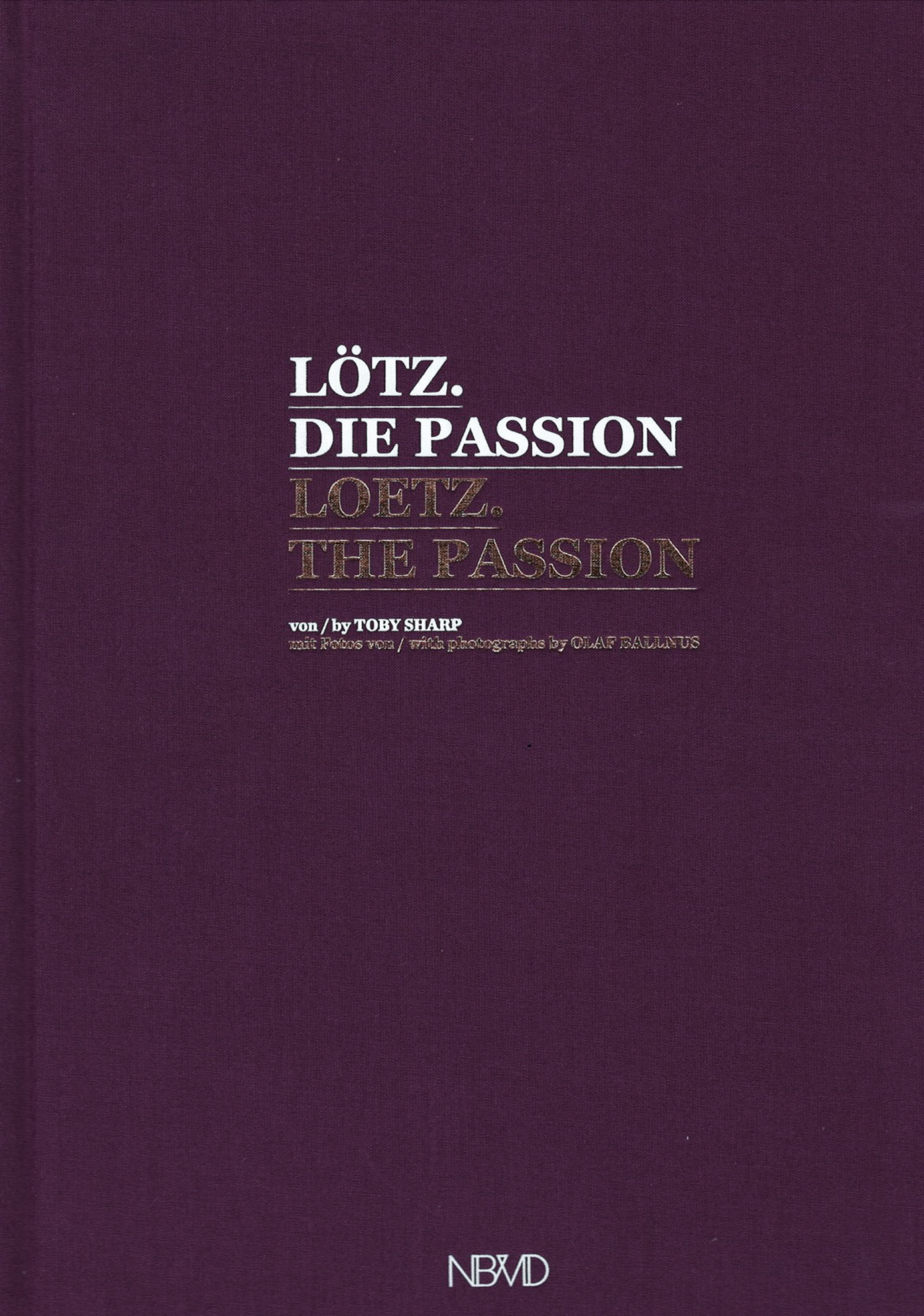 Lötz die Passion – Loetz The Passion book cover (1 van 1)