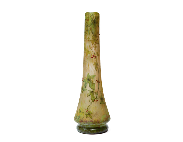 Daum-Nancy-Bryones-Heggenrank-vase-Bryonia-dioica-first