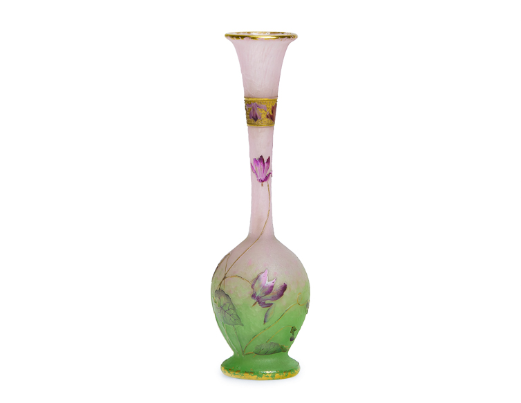 Daum-Freres-Nancy-Cyclades-Vase-Art-Nouveau-first (1 van 1) Daum Freres Nancy Cycladen Vase Art Nouveau
