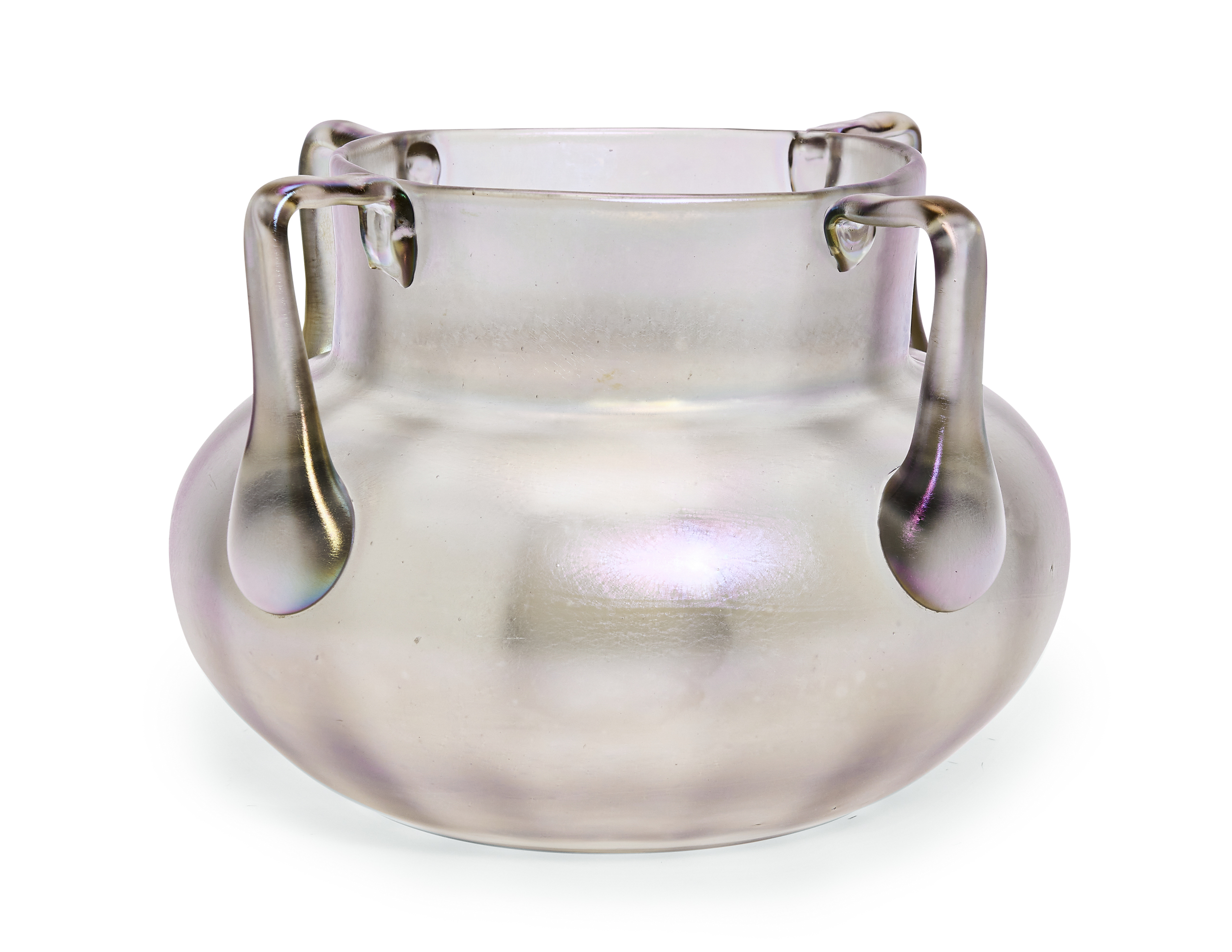 Johann Loetz Witwe Flower Bowl designed by Marie Kirschner
