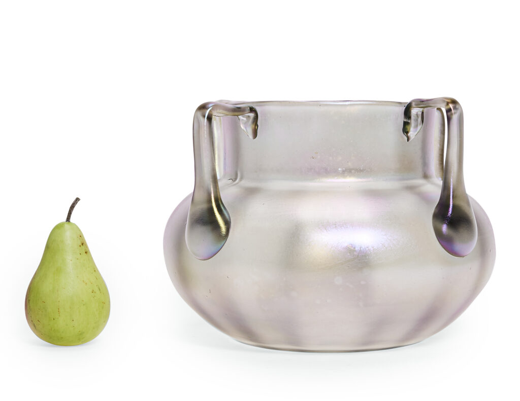 Johann Loetz Witwe Flower Bowl designed by Marie Kirschner