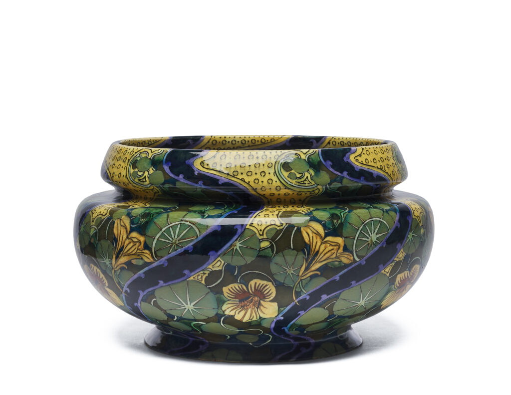 Rozenburg cachepot art nouveau faïence nieuwe kunst